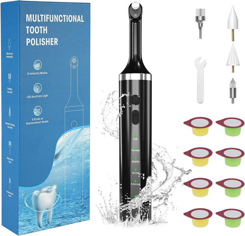 Tooth polisher plaque - polisher,, remover