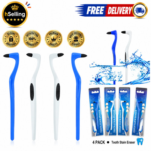 4pcs tooth stain eraser tartar - tooth,