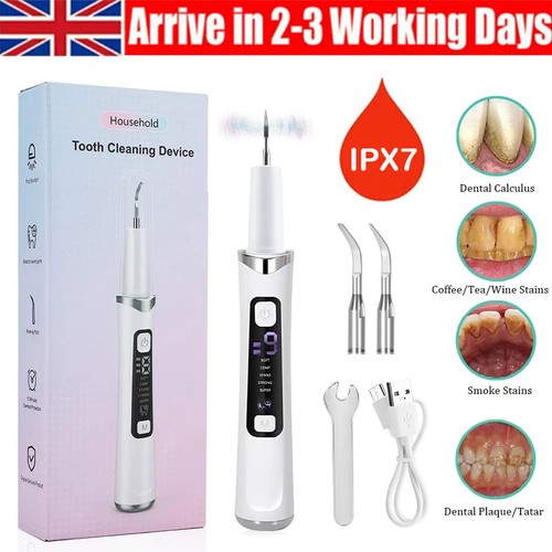Ultrasonic tooth cleaner teeth - ultrasonic,