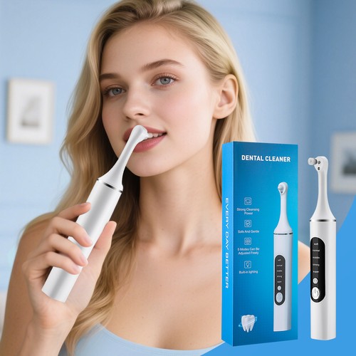 Electric tooth polisher - polisher, plaque