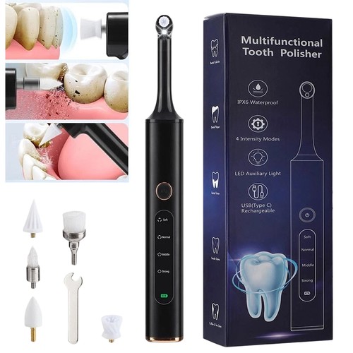 Electric tooth polisher plaque - polisher,