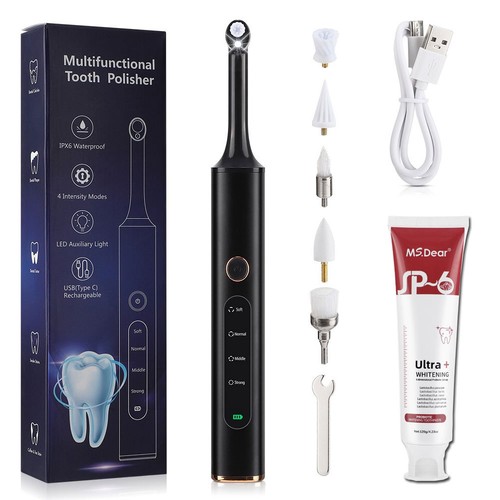 Tooth polisher electric plaque - tooth,