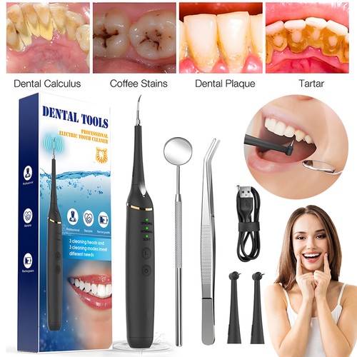 Ultrasonic tooth cleaner - tooth,