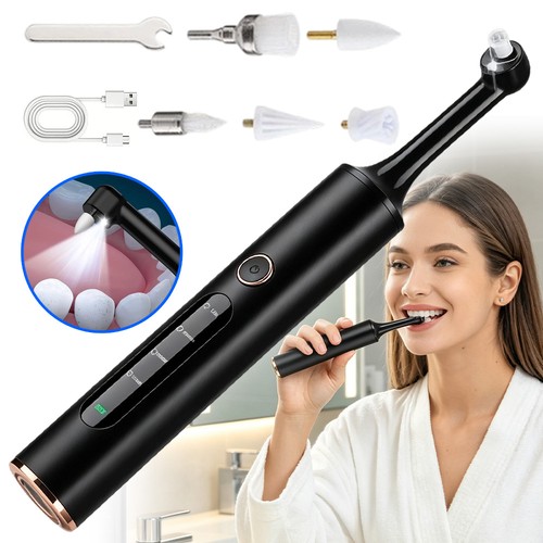 Portable tooth polisher - tooth,