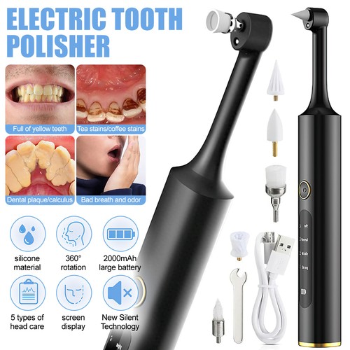 Electric tooth polisher - tooth,