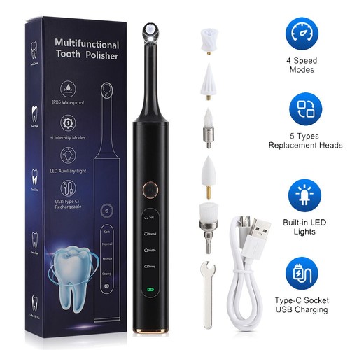 Electric tooth polisher plaque - electric,
