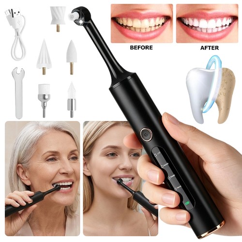 Electric tooth polisher plaque - tooth,