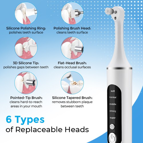 Tooth polisher electric - tooth,