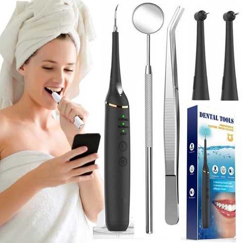 Ultrasonic tooth cleaner - tooth,