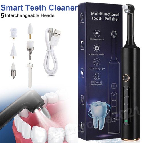 Tooth polisher electric plaque - tooth,