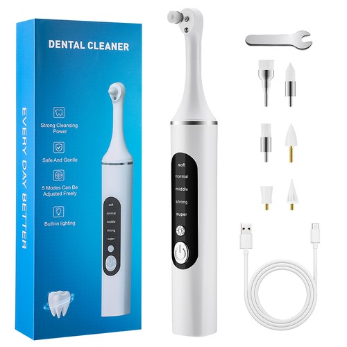 Electric tooth polisher plaque - polisher,